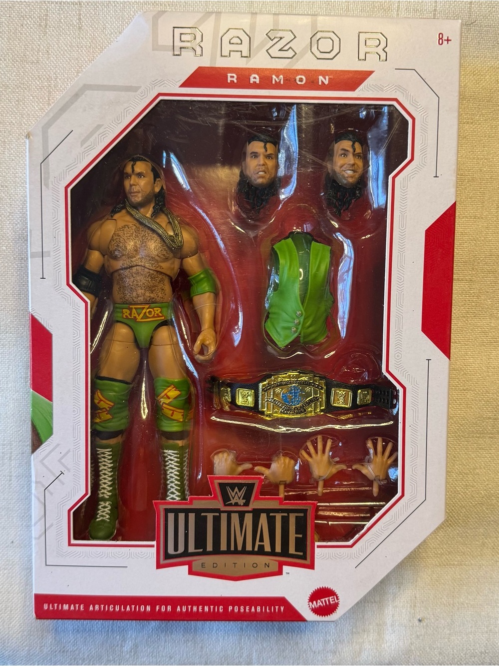 2025 WWE Mattel Ultimate Edition Greatest Hits Series 6 Razor Ramon